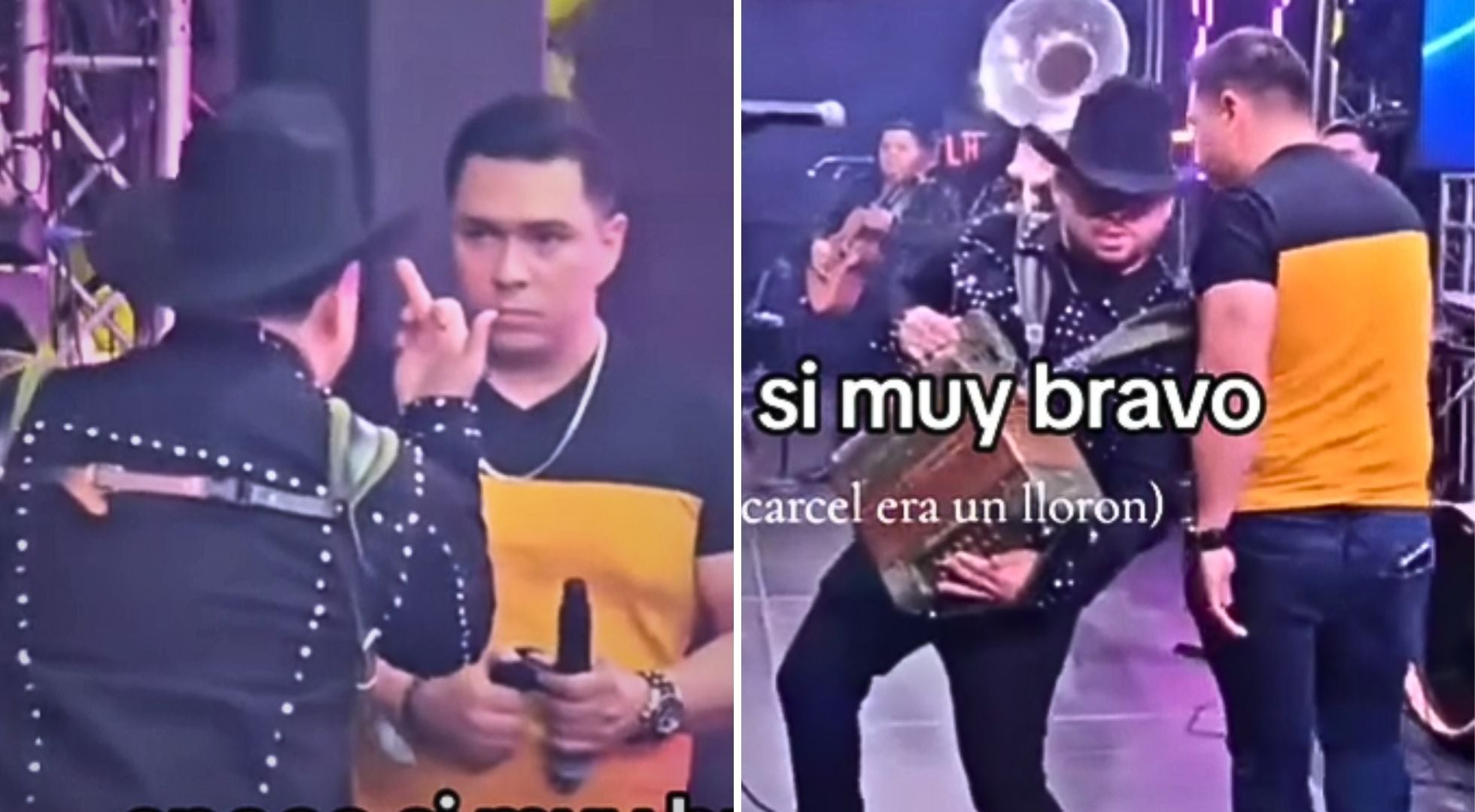 Larry Hernández envuelto en polémica por maltrato a empleado en concierto