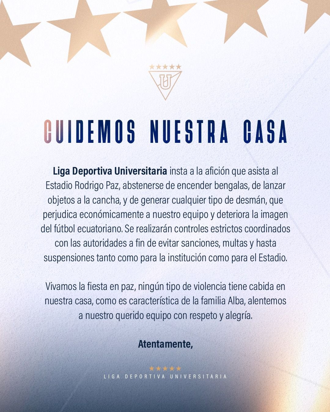 Universitario vs LDU Quito: partido por la Copa Libertadores 2024