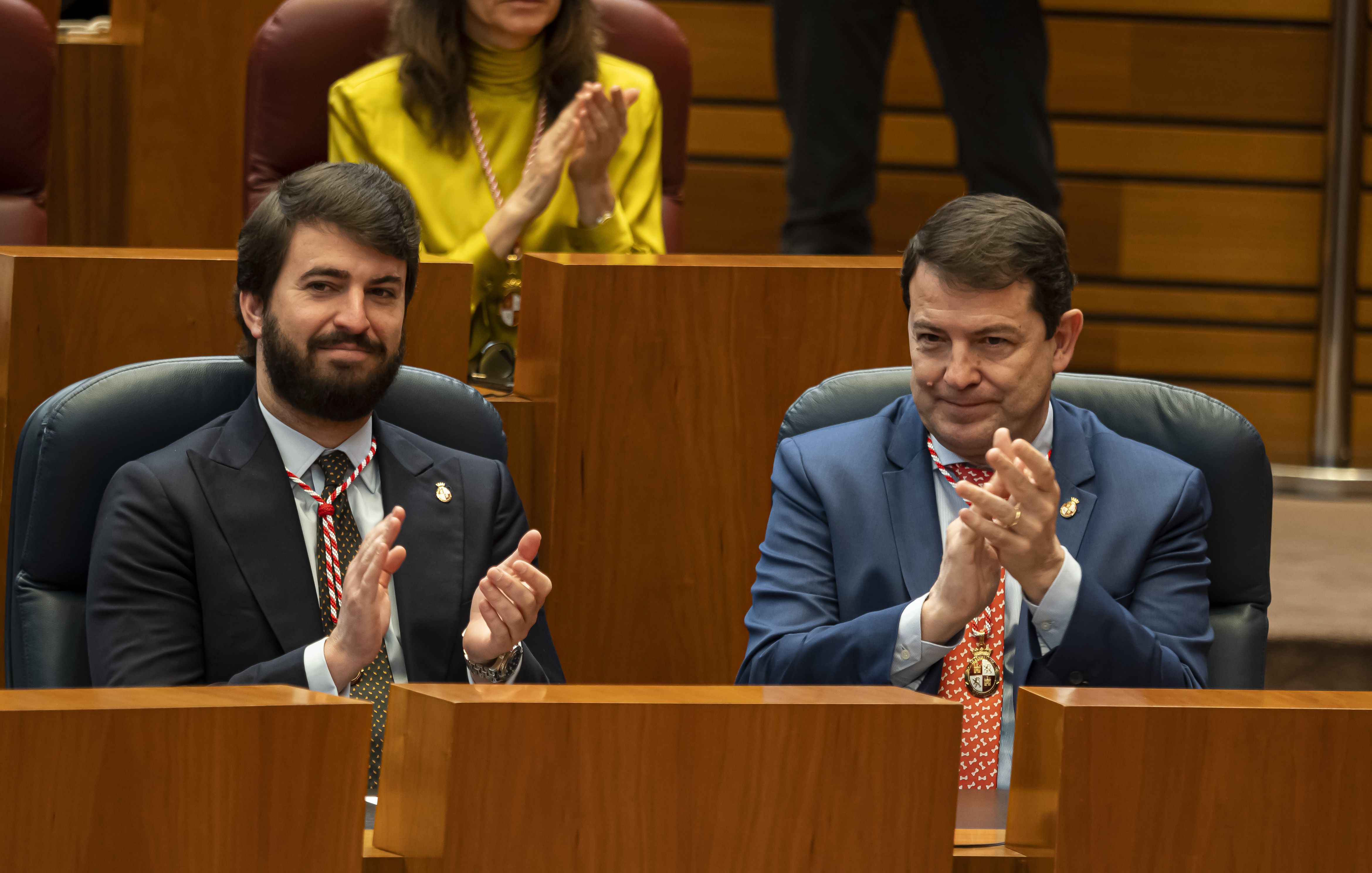 Juan García-Gallardo y Alfonso Fernández Mañueco