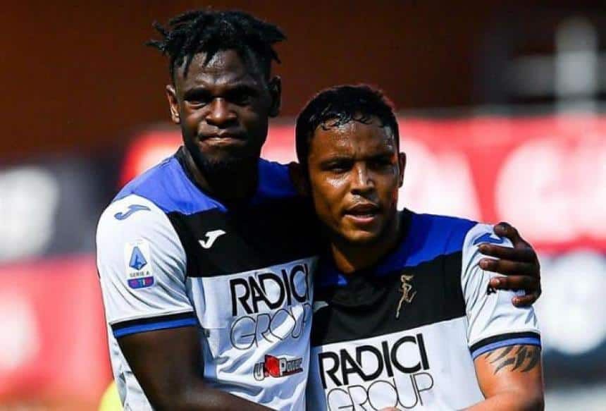 Duván Zapata y Luis Fernando Muriel