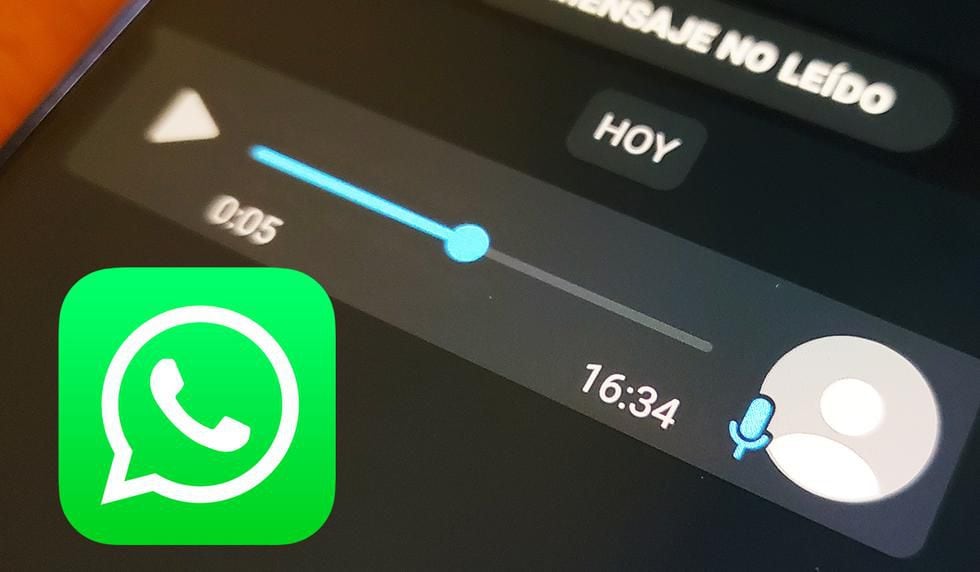 Nota de voz en WhatsApp. (foto: Mag El Comercio)