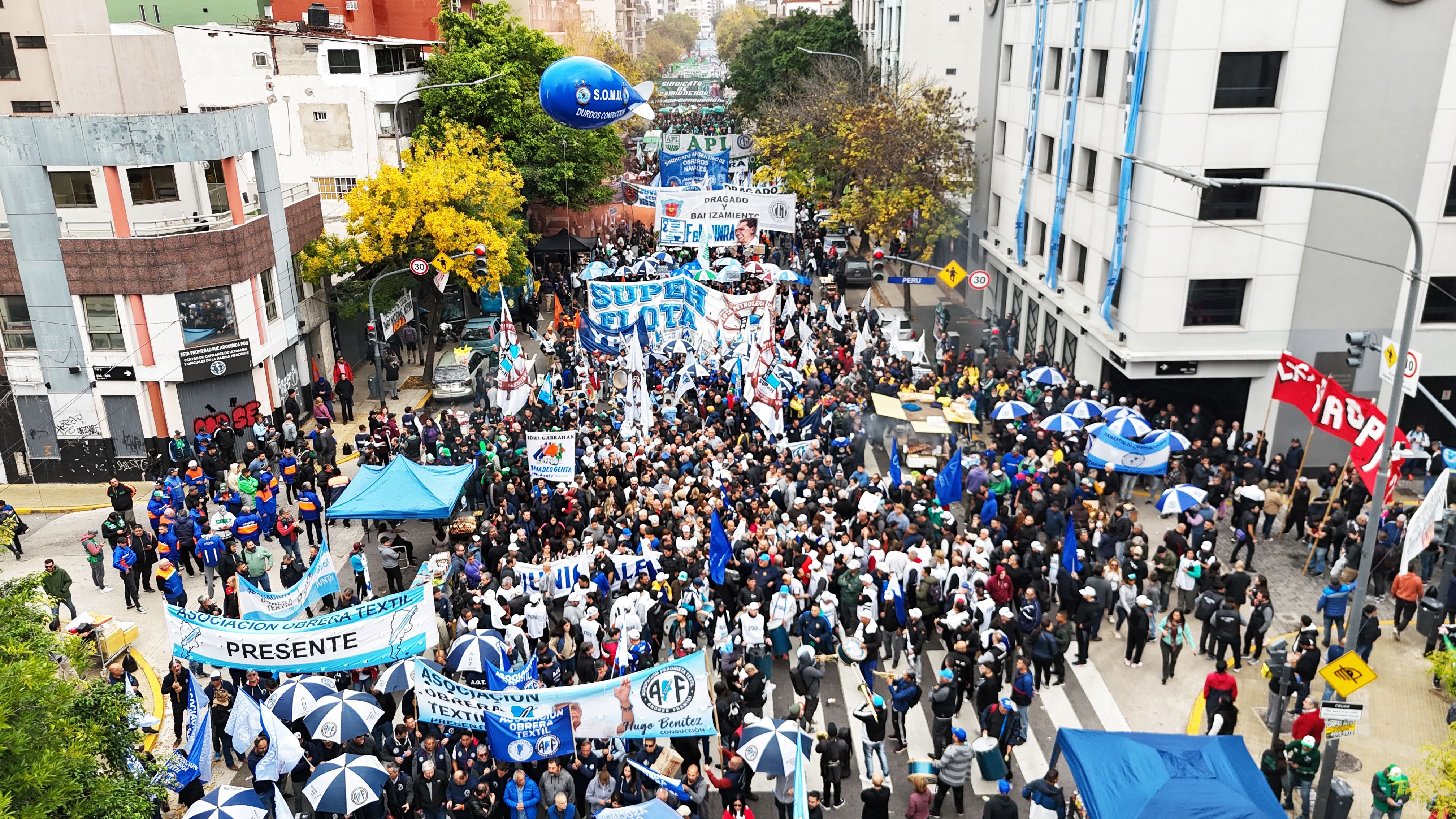 DRONE - Marcha Día del Trabajador 2024 - 1 de mayo