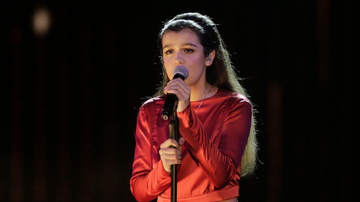 Amaia Romero homenajeando a Marisol en los Goya 2020