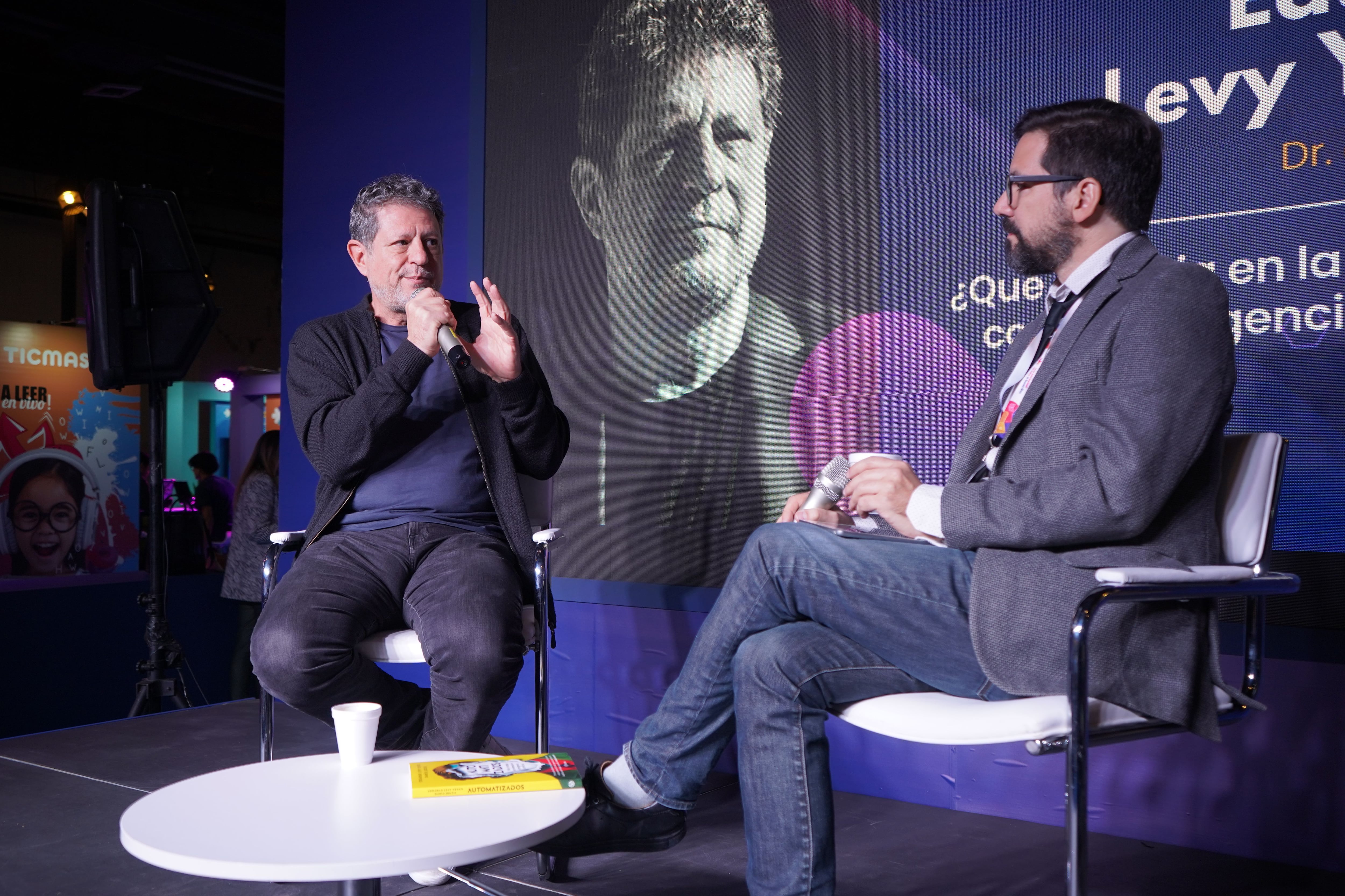 Eduardo Levi Yeyati conversó con Ticmas en la FIL de Buenos Aires