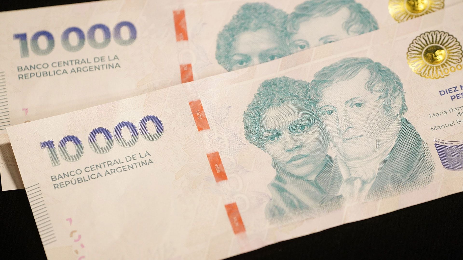 Nuevo Billete 10000 pesos argentinos