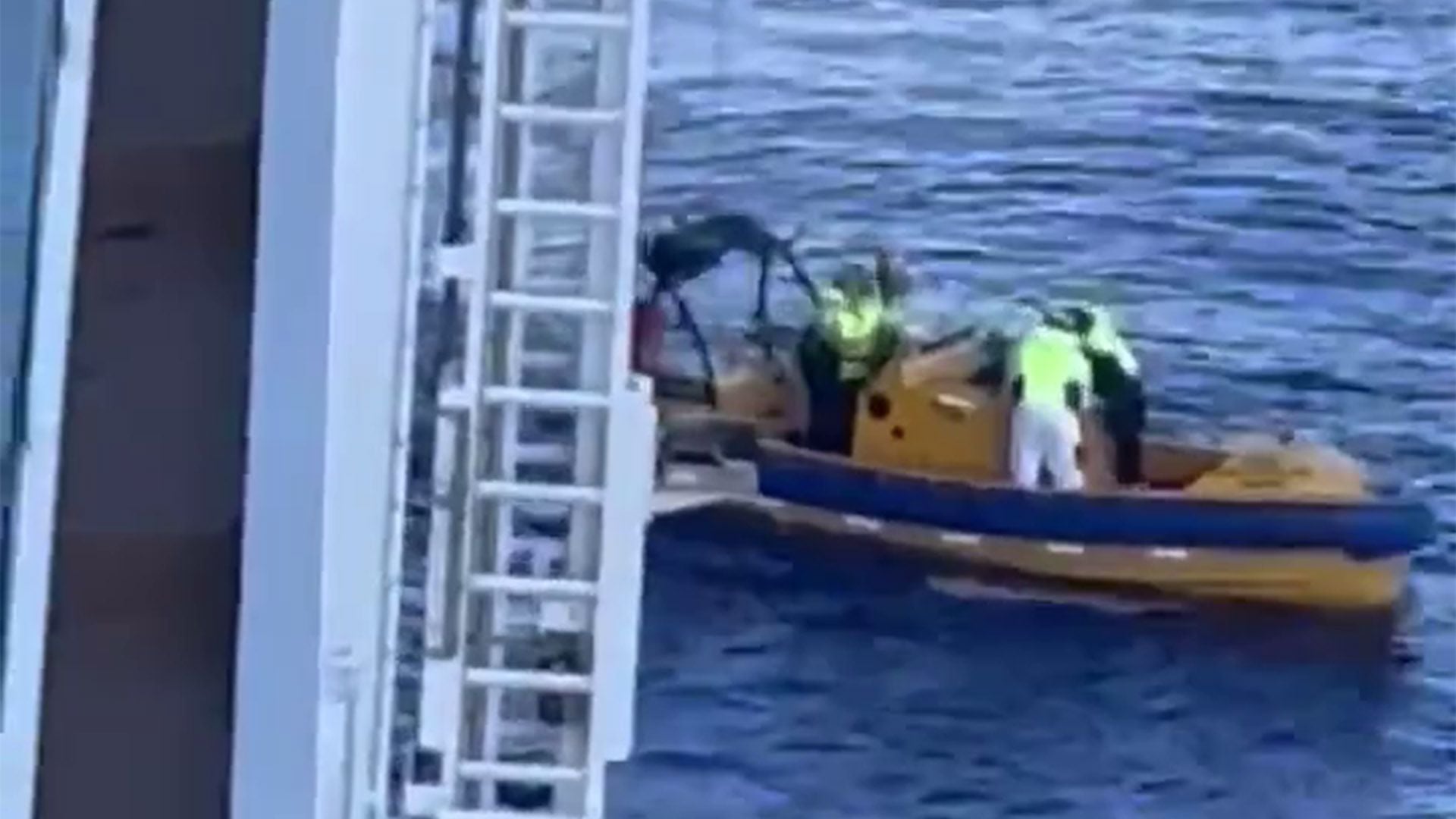 Horror en el crucero de Royal Caribbean cuando un pasajero muere después de 'saltar' del enorme barco