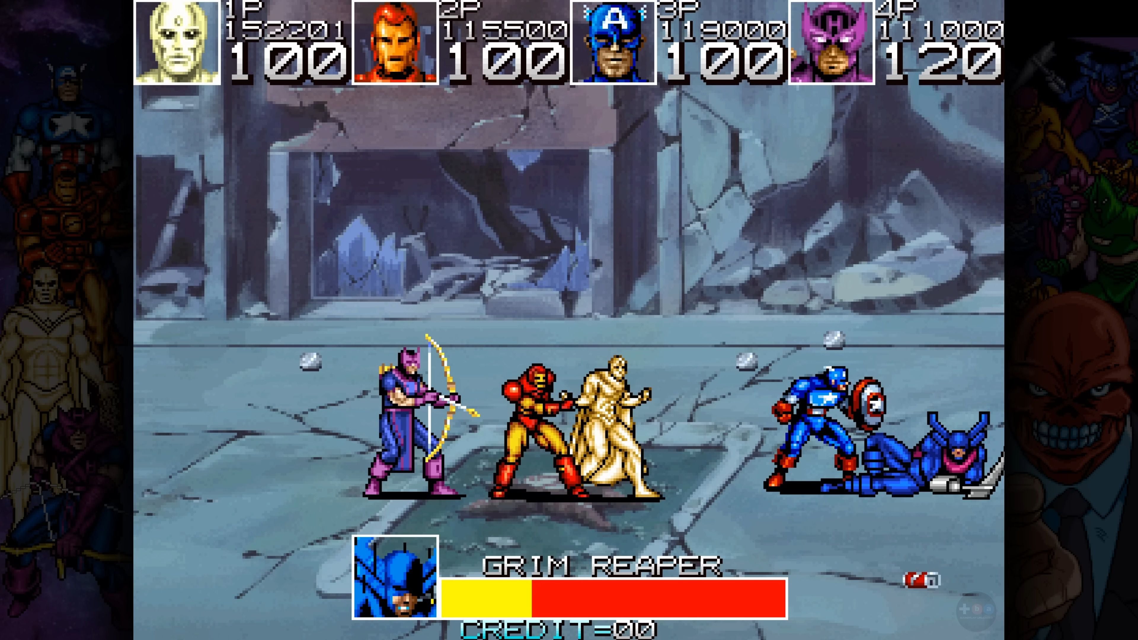 Captain America and the Avengers (Arcade)