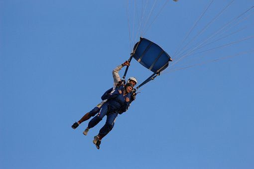 salto paracaídas. (Foto: Pixabay)