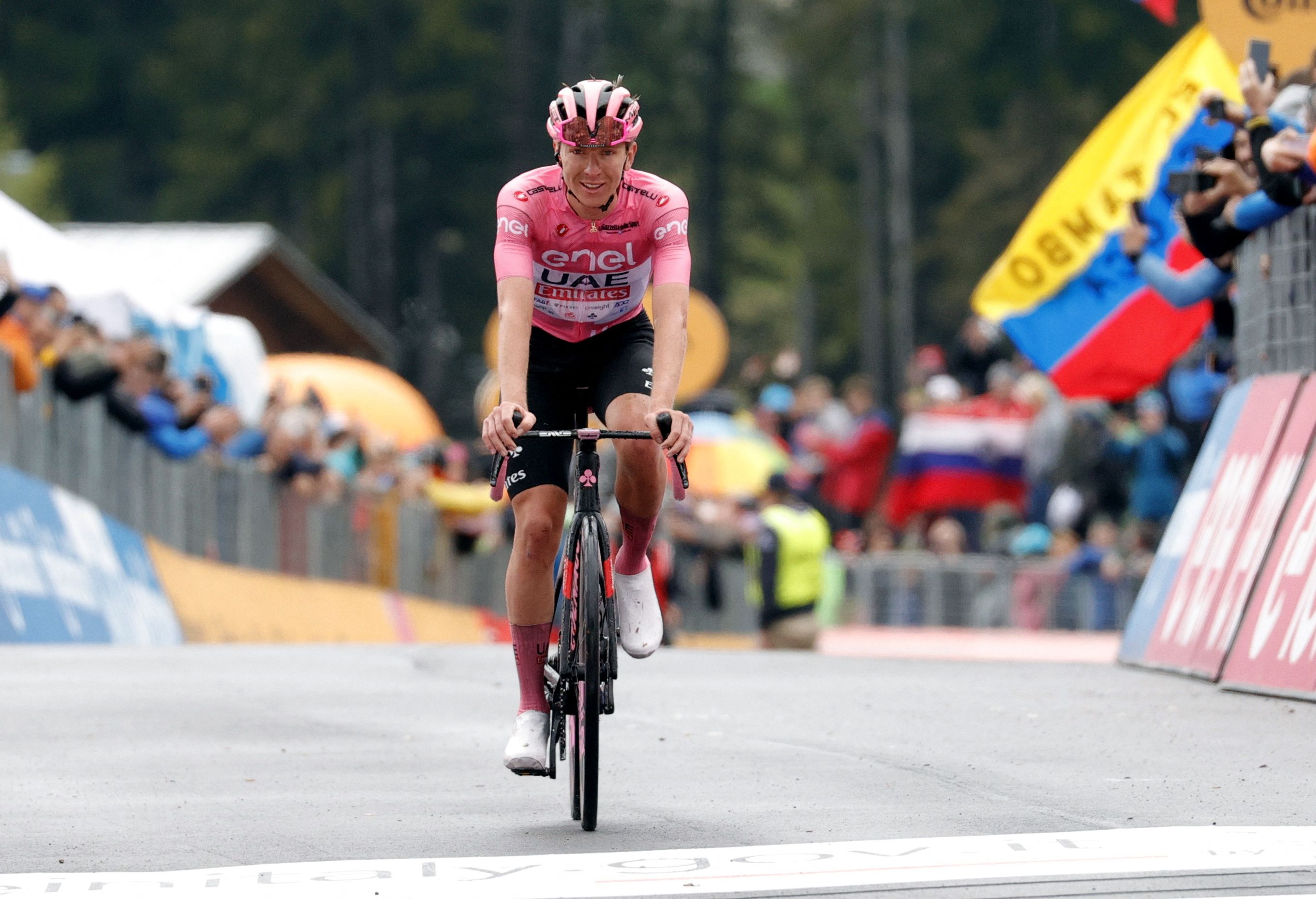 La etapa 20 es una de las más duras en el ciclismo mundial - crédito Ciro De Luca / Reuters