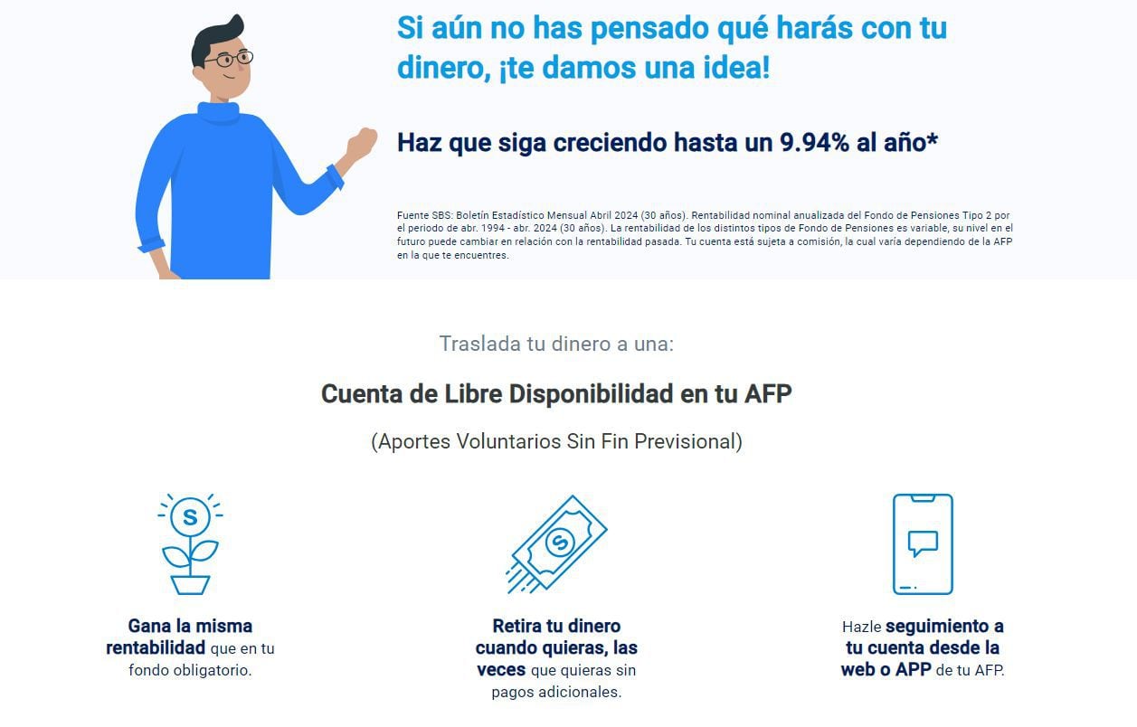 Paso a paso para ingresar tu solicitud de retiro de los fondos de tu AFP