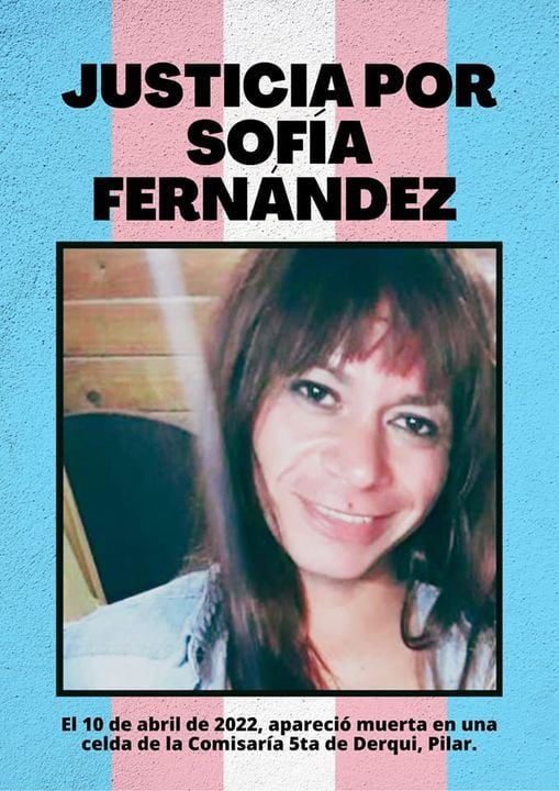 Travesticidio de Sofía Fernández en Pilar