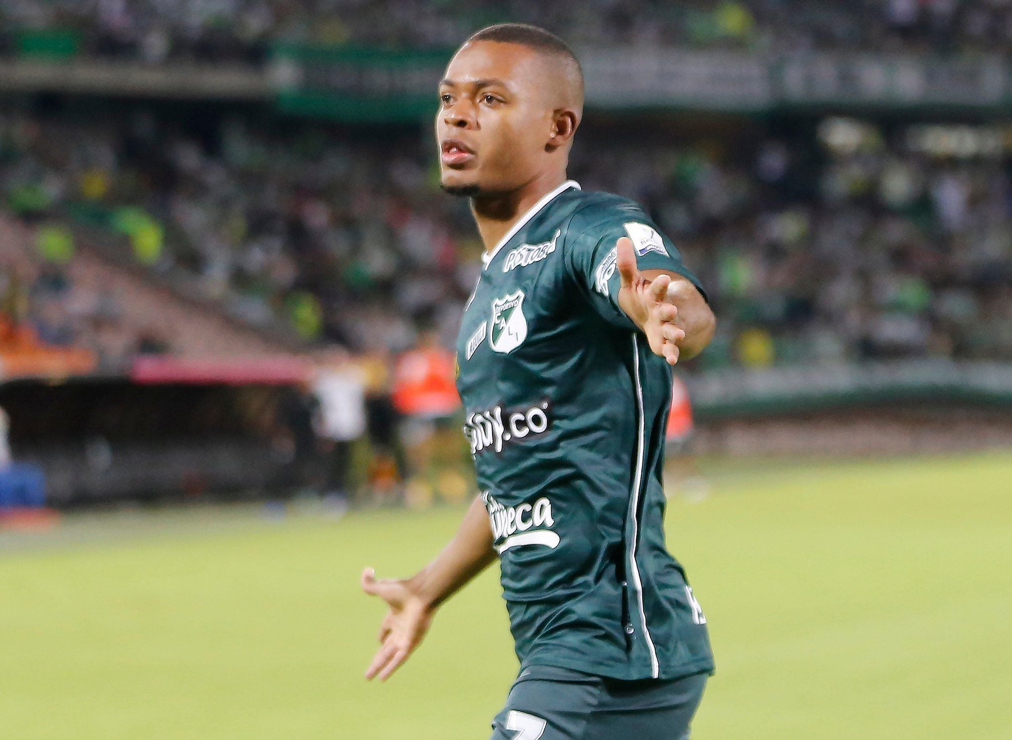 Harold Preciado con el Deportivo Cali