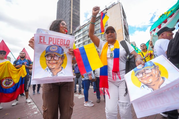 El presidente ha recibido apoyo en las diferentes invitaciones a las calles que ha propuesto - crédito Presidencia de Colombia