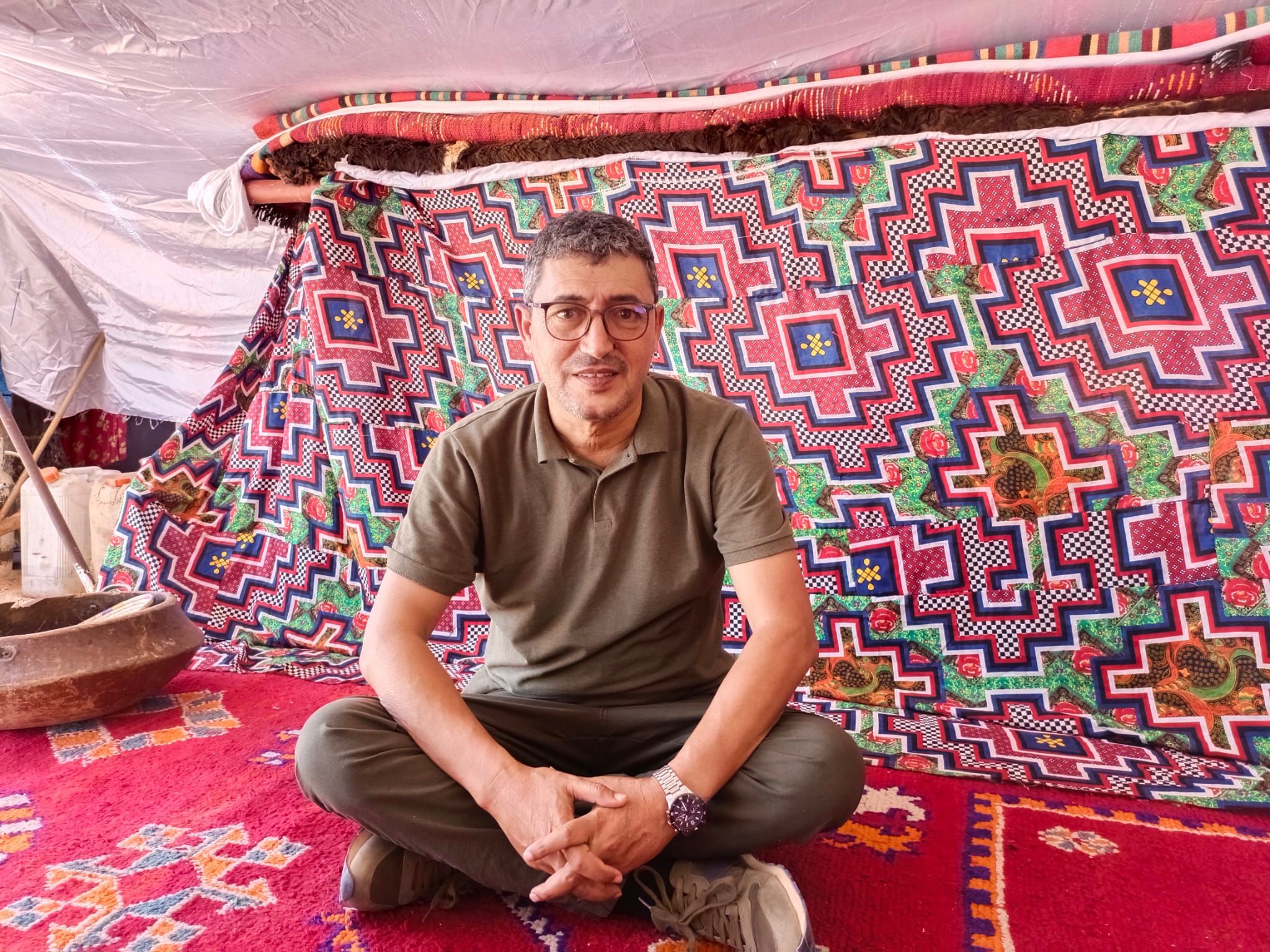 Taleb Brahim, un ingeniero saharaui. (María García Arenales)