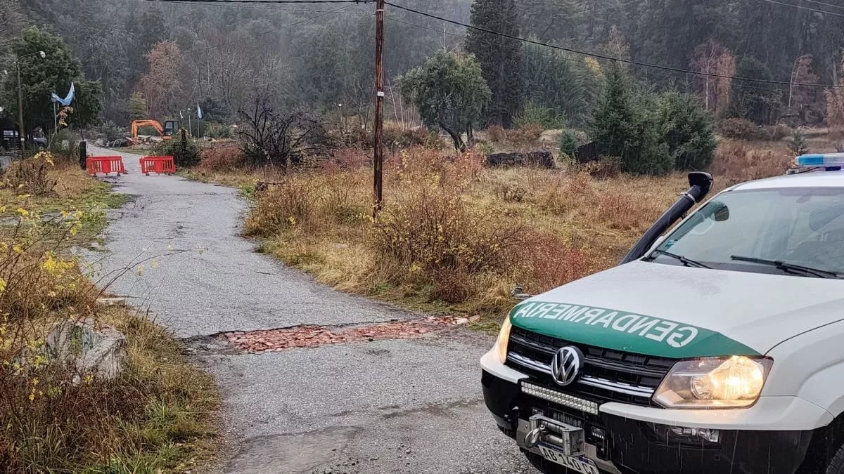 Escuela vandalizada por mapuches