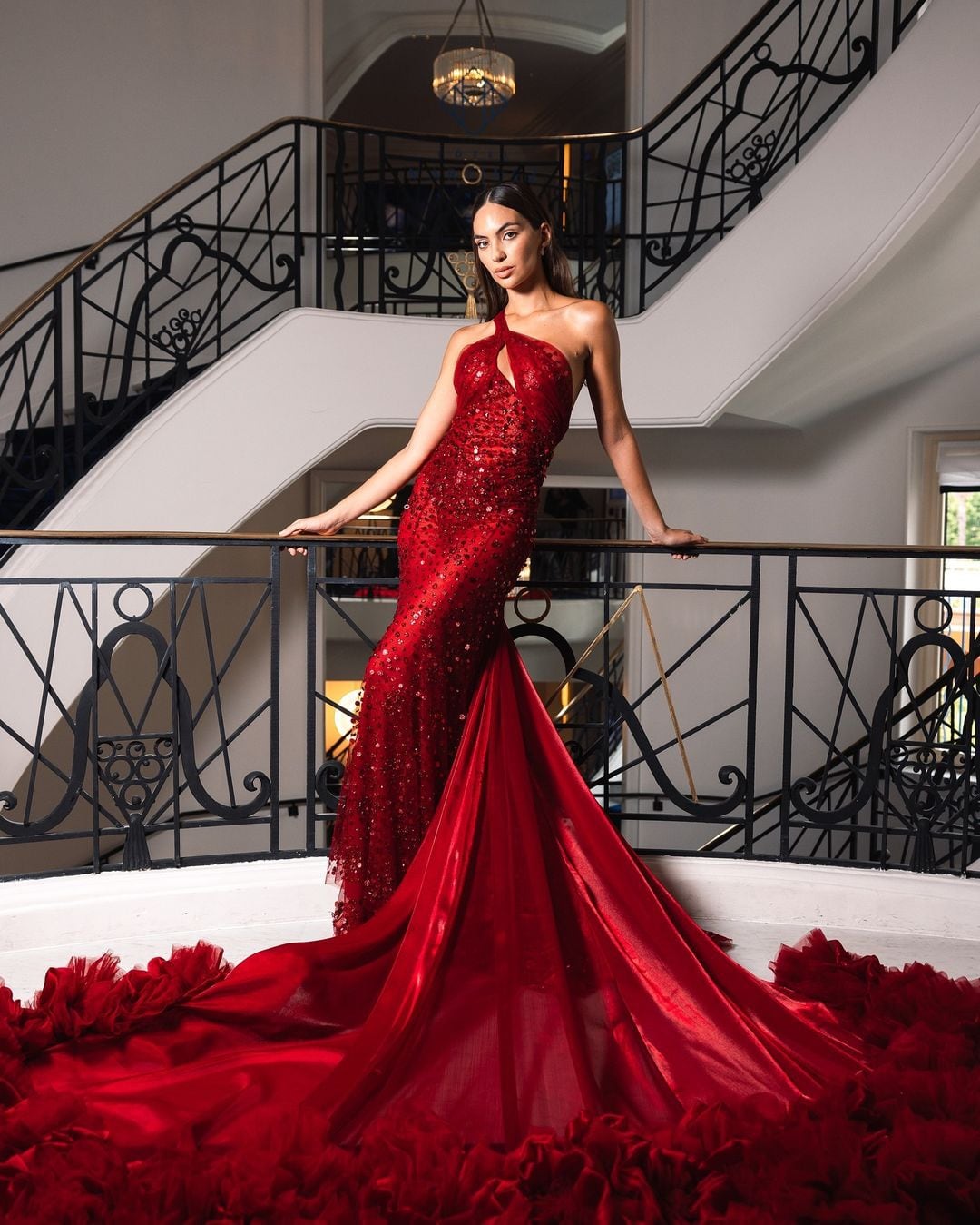 Natalie Vértiz deslumbró en el Festival de Cannes. (Natalie Vértiz Instagram)