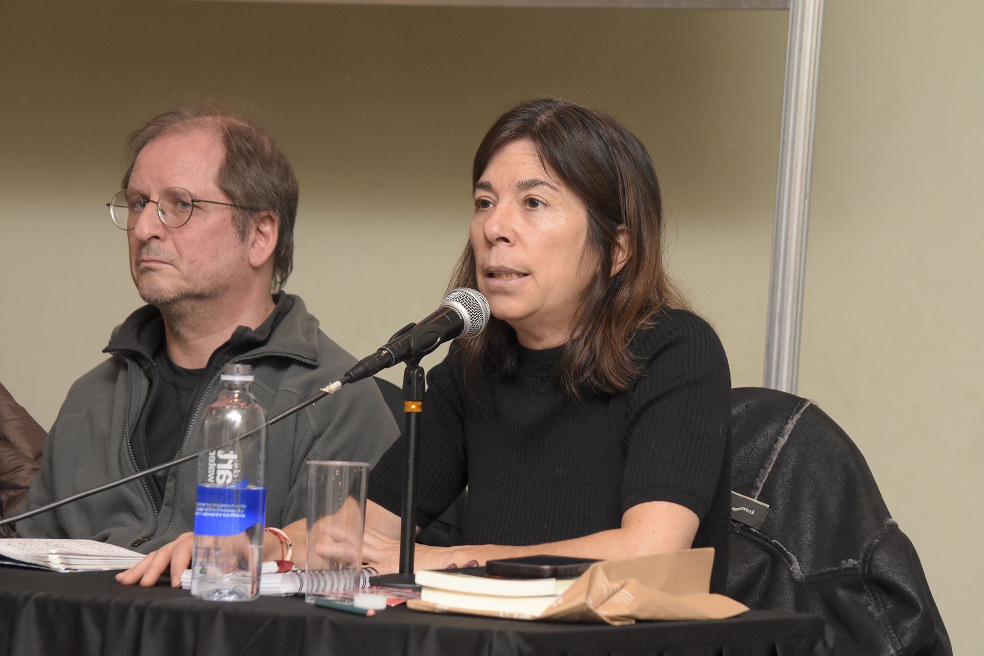 Debate en la Feria, Lucas Llach, Hernán Lombardi, Alejandra Laurencich, Martín Kohan, María O'Donnell