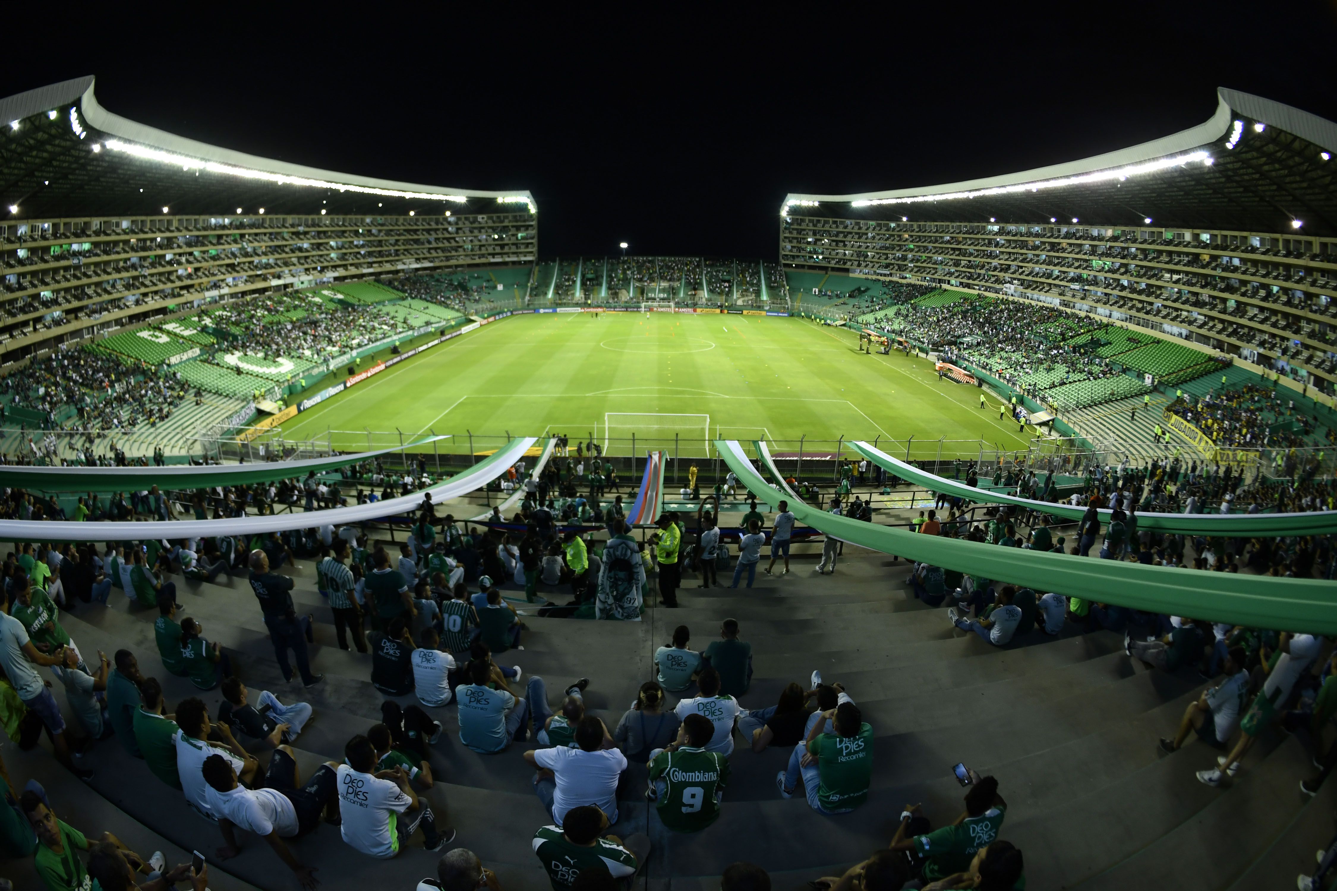 CALI. 5 de abril de 2022. Deportivo Cali y Boca Juniors de Argentina se enfrentaron en el estadio de Palmaseca, en juego válido por la primera fecha del grupo E de la Copa Libertadores 2022. (Cortesía Conmebol)