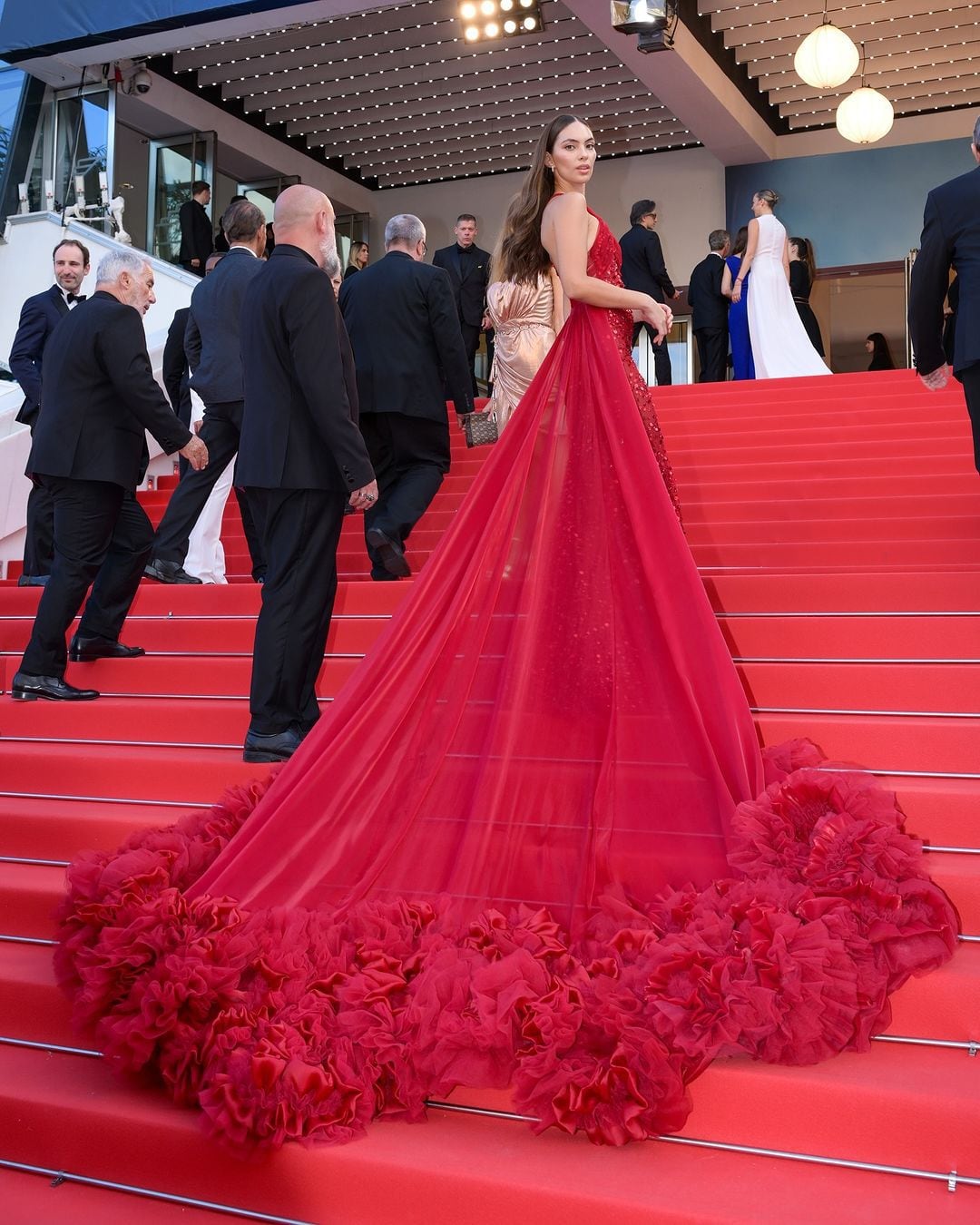 Natalie Vértiz deslumbró en el Festival de Cannes. (Natalie Vértiz Instagram)