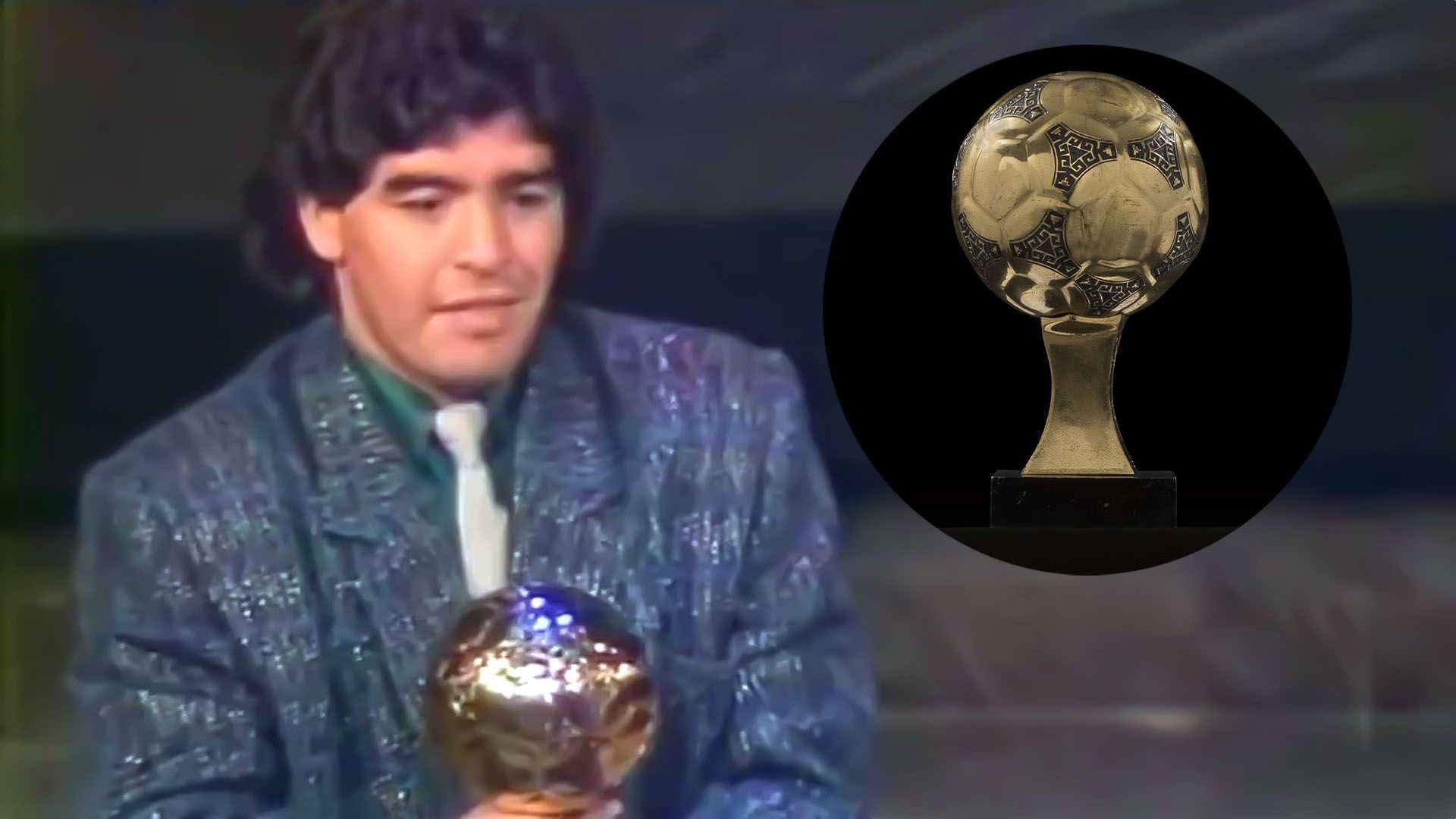 maradona balon de oro 1986 portada