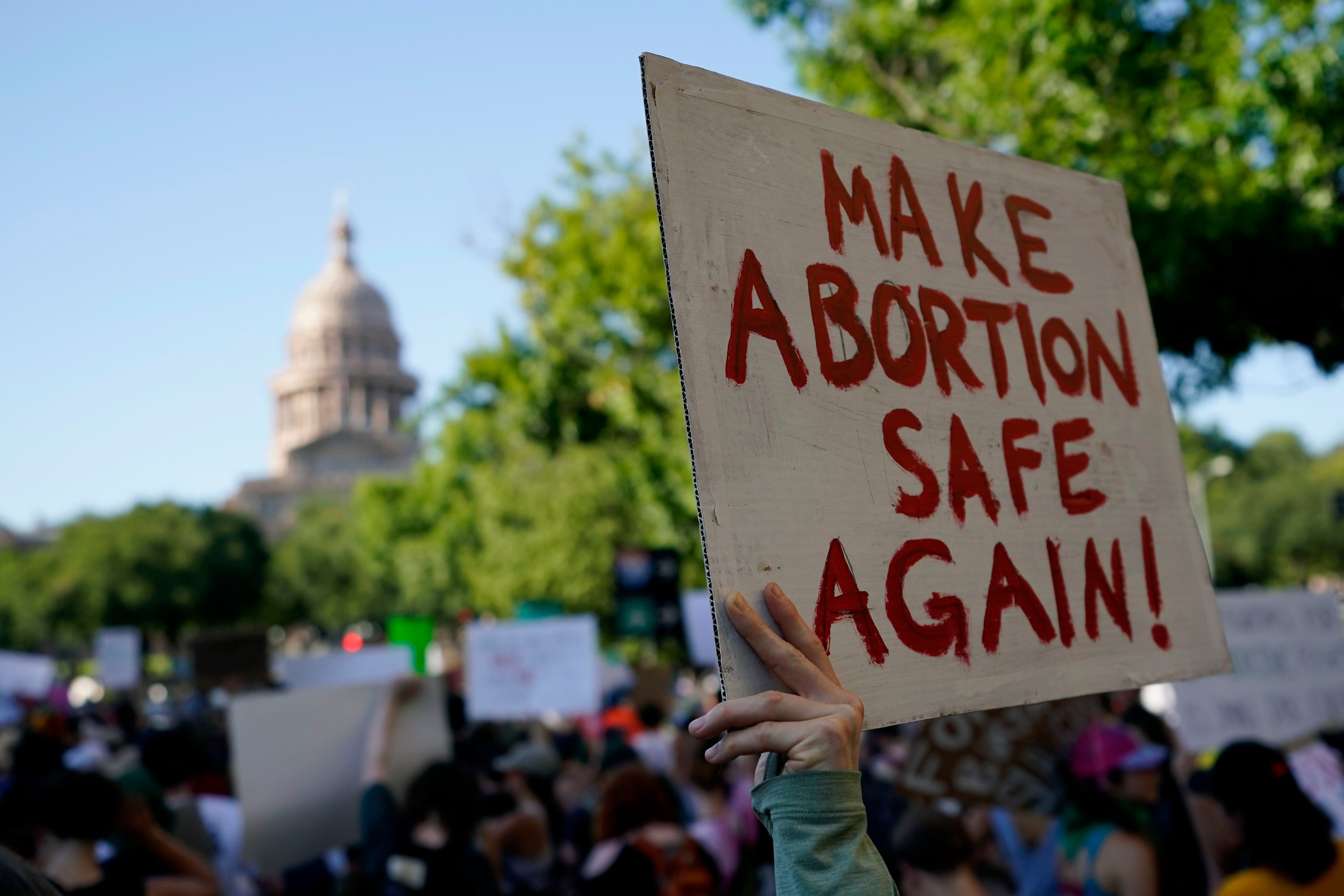 Opiniones divididas en Florida sobre el derecho al aborto. (Foto AP/Eric Gay)