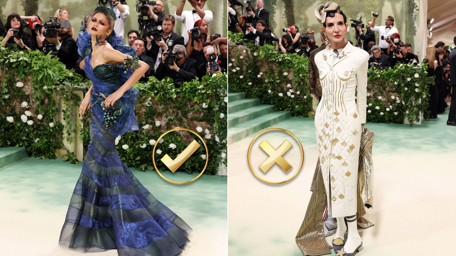 Portada mejores y peores vestidos met gala 2024