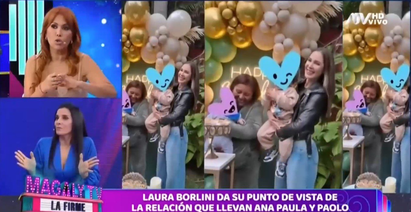 Ana Paula no fue invitada al cumpleaños de ‘Doña Peta’, según Magaly: “A Paolo no le habría gustado”. (Captura: Magaly TV La Firme)