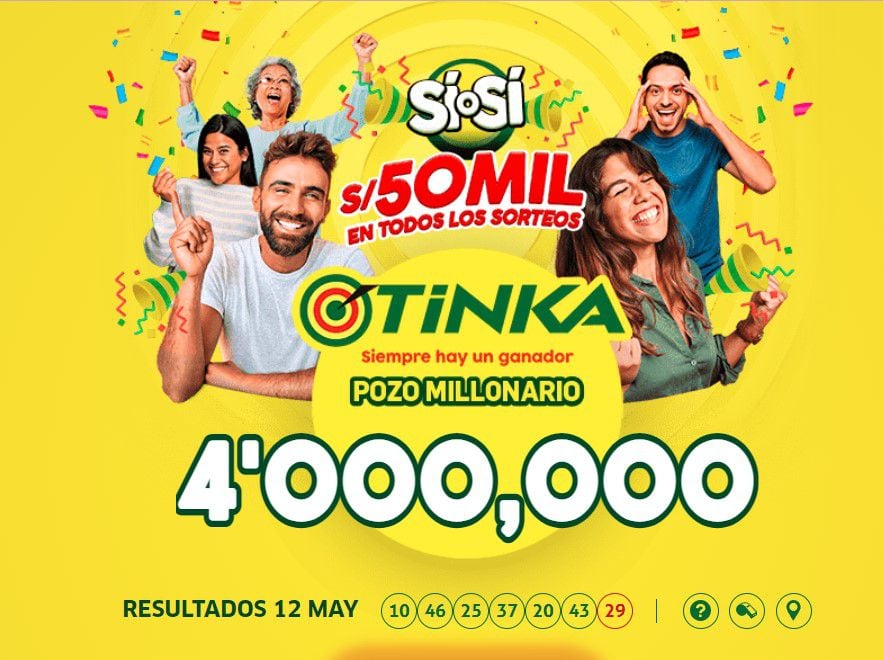 Reventó el ‘Pozo de la Tinka’ en el ‘Día de la Madre’: conozca video y números de la jugada ganadora del domingo 12 de mayo. (Captura: Tinka)