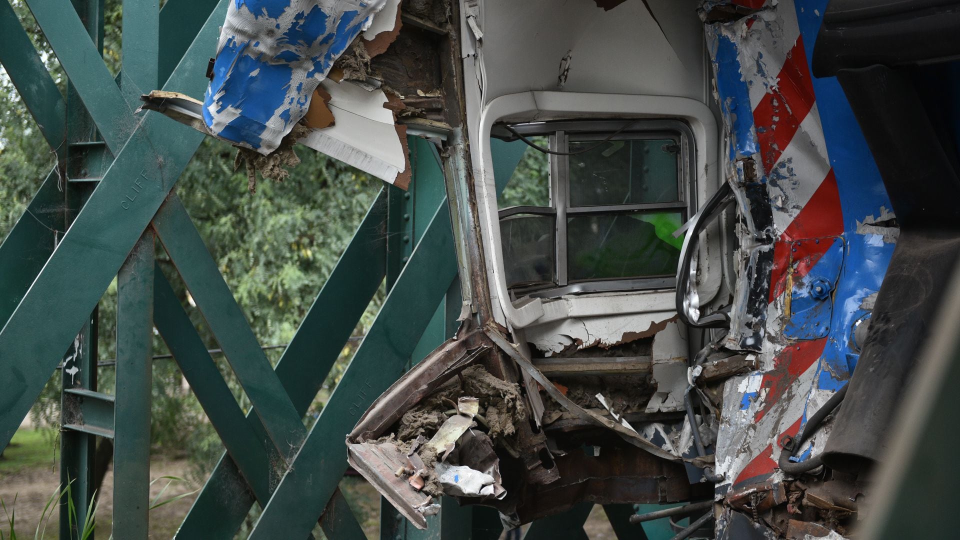 choque de trenes en Palermo