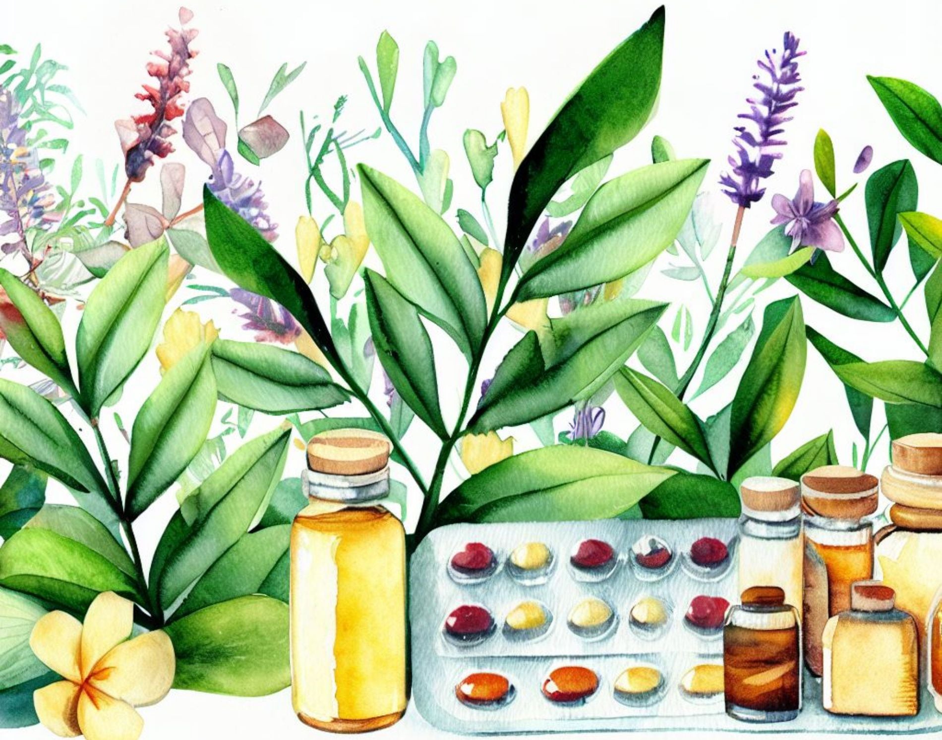 Planta medicinal (Imagen ilustrativa Infobae)