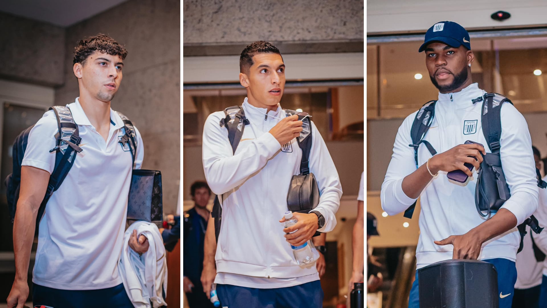 Futbolistas de Alianza Lima llegaron al estadio Maracaná para el choque con Fluminense