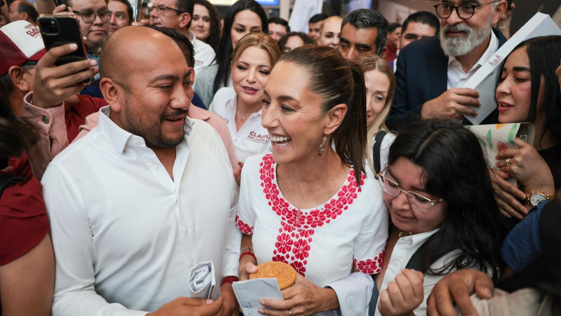 La candidata presidencial, Claudia Sheinbaum, buscar fortalecer su aceptación en Jalisco. (Prensa Claudia Sheinbaum).