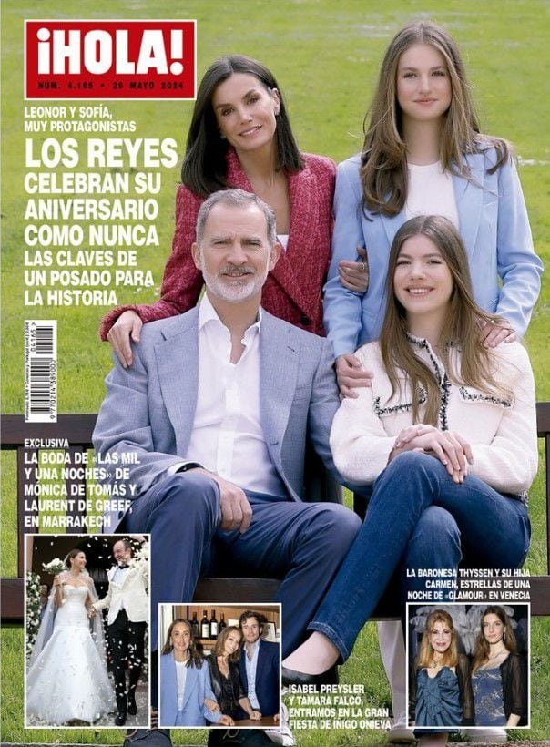 Portada de la revista '¡Hola!' del 22 de mayo de 2024.