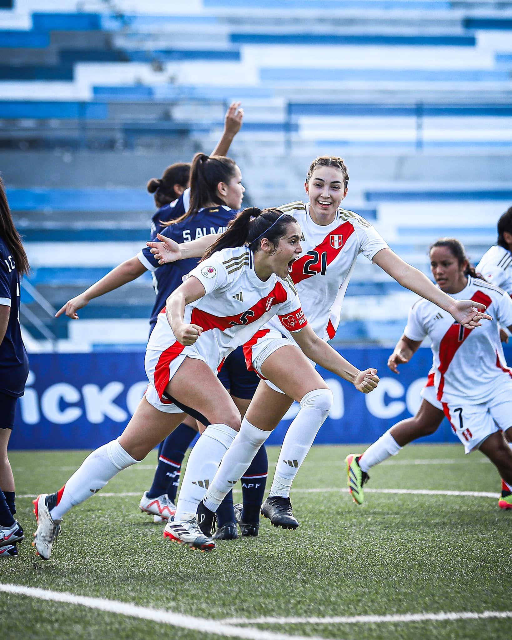 Mía León anotó nuevo gol con la selección peruana sub 20.