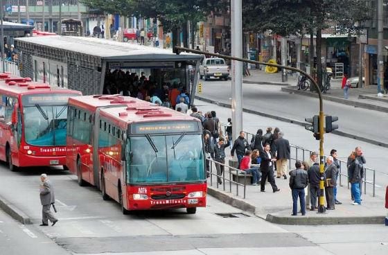 Transmilenio troncal Caracas