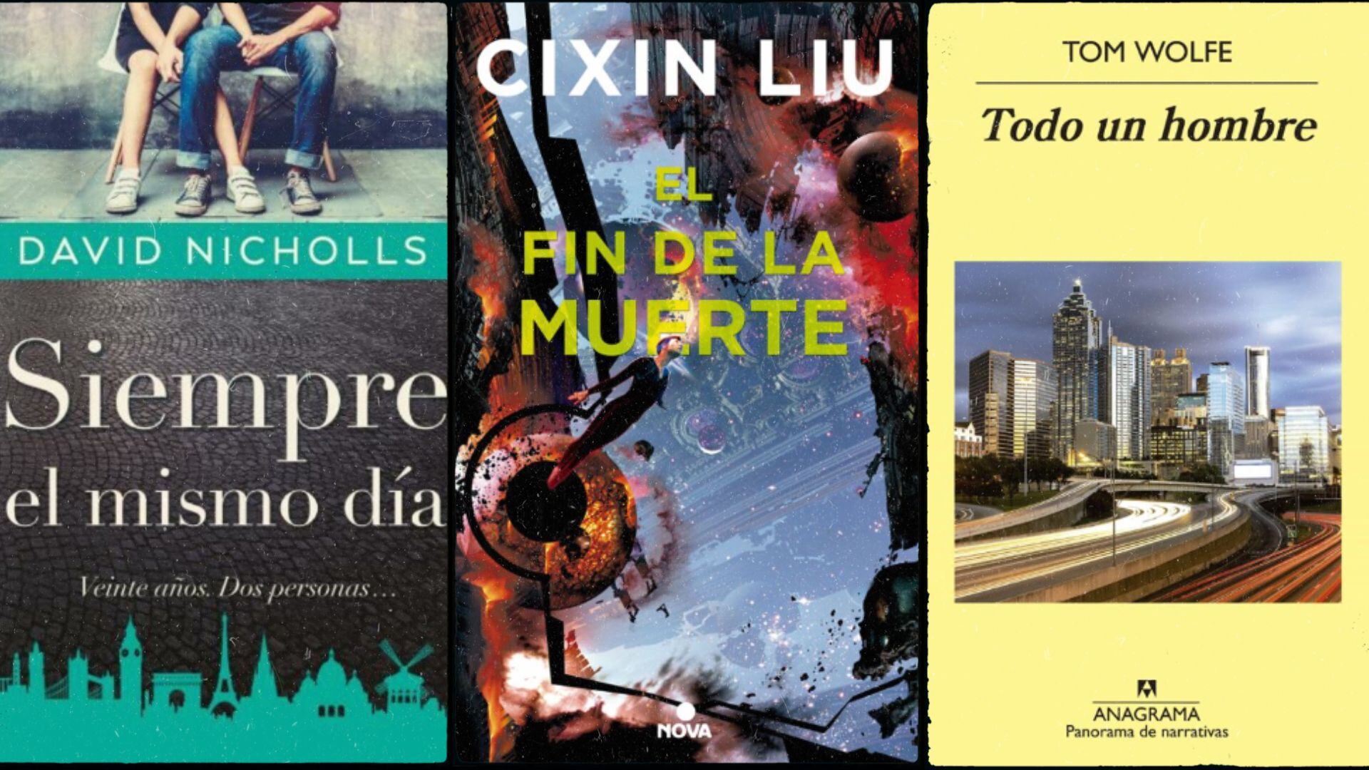 Montaje con algunos de los mejores libros que inspiran series de Netflix (Umbriel / Nova / Anagrama)