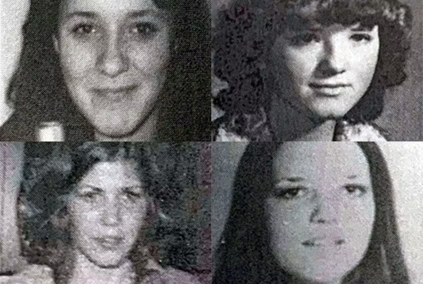 Las muertes de Eva Dvorak, Patricia McQueen, Melissa Rehorek y Barbara MacLean quedaron sin resolver por décadas. (Cortesía de la familia)