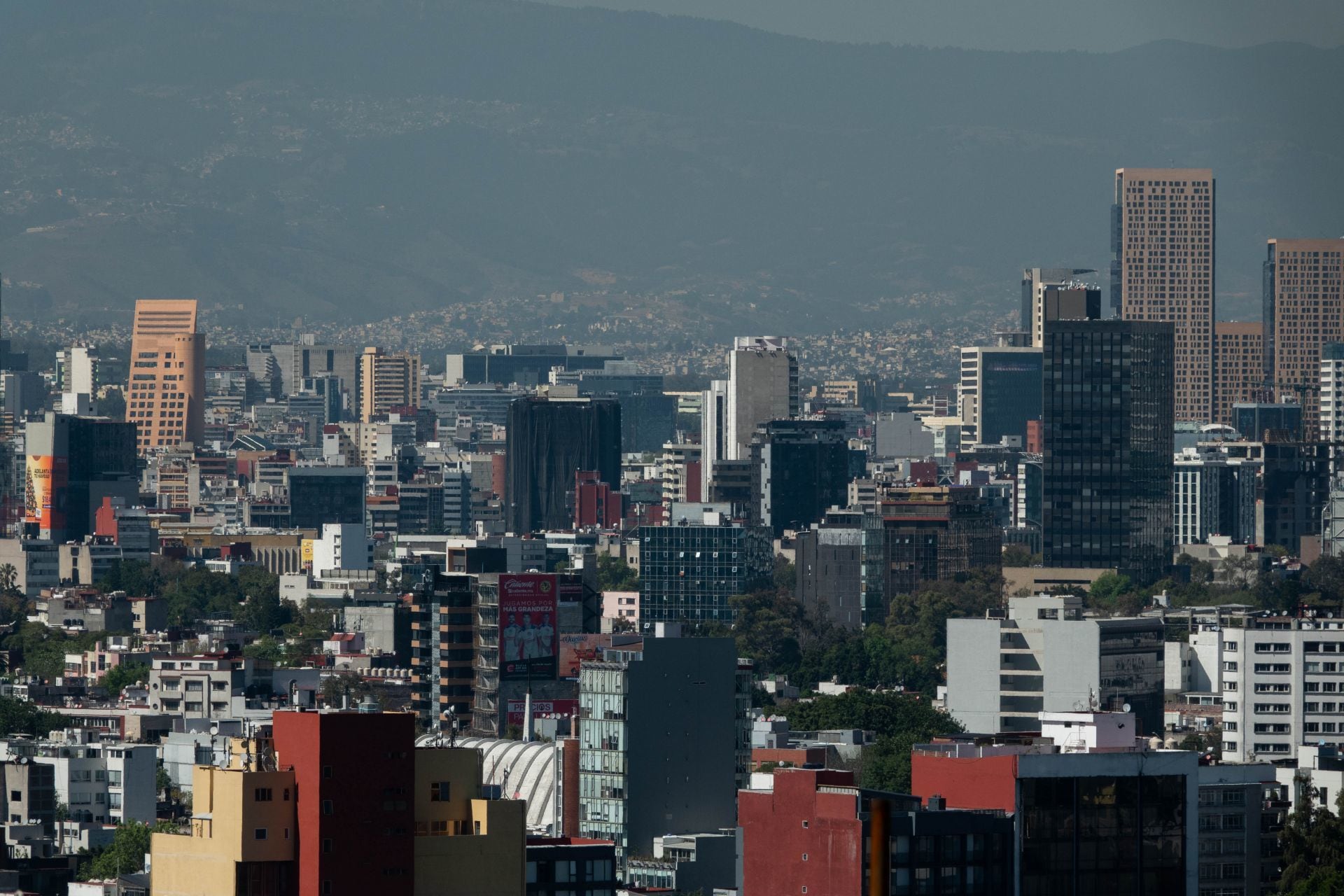 Vistas de la Ciudad de México y su calidad del aire