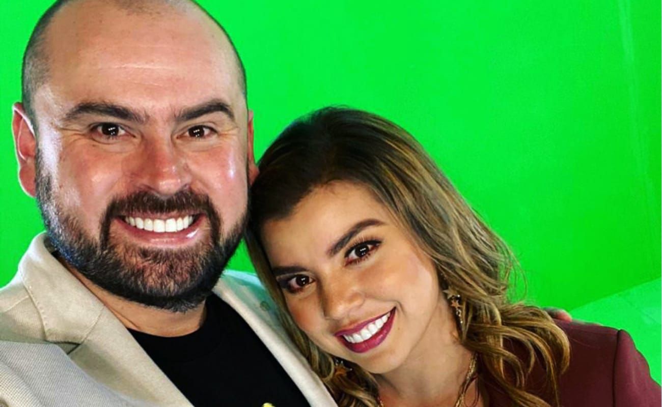 Ricardo Quevedo y Liss Pereira son la pareja del humor más famosa del momento en Colombia - crédito @LissPereira/Instagram 