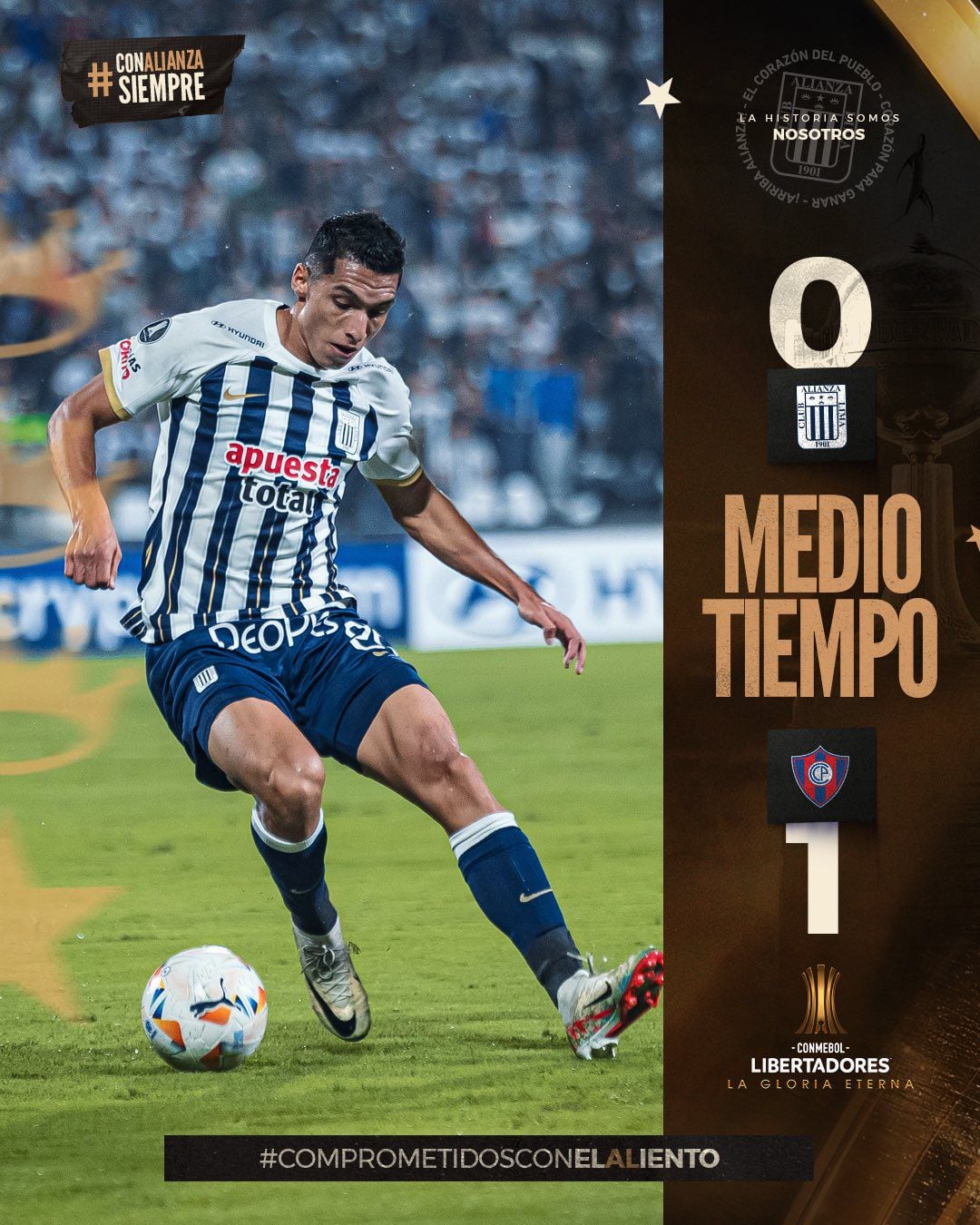 Alianza Lima vs Cerro Porteño: partido por Copa Libertadores 2024