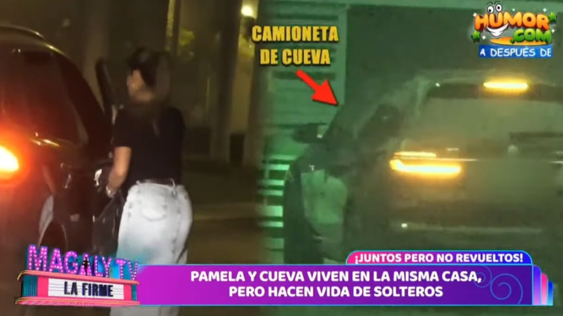 Pamela López sale con Yvana Yturbe y Brunella Horna mientras Christian Cueva regresa de madrugada a su casa. ATV.