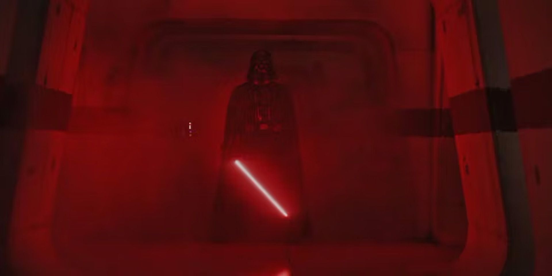 Darth Vader luchando con los Jedis