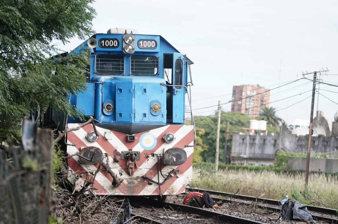 Descarriló Un Tren De La Línea San Martín En Palermo