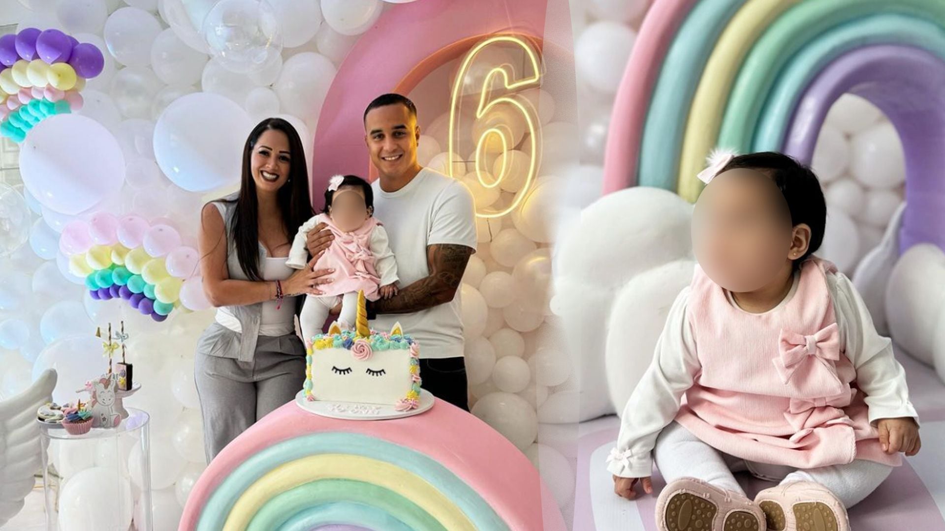 Melissa Klug y Jesús Barco celebraron los seis meses de su hija Cayetana: “Te amamos pedacito de mi vida”. (Captura: @melissaklugoficia)