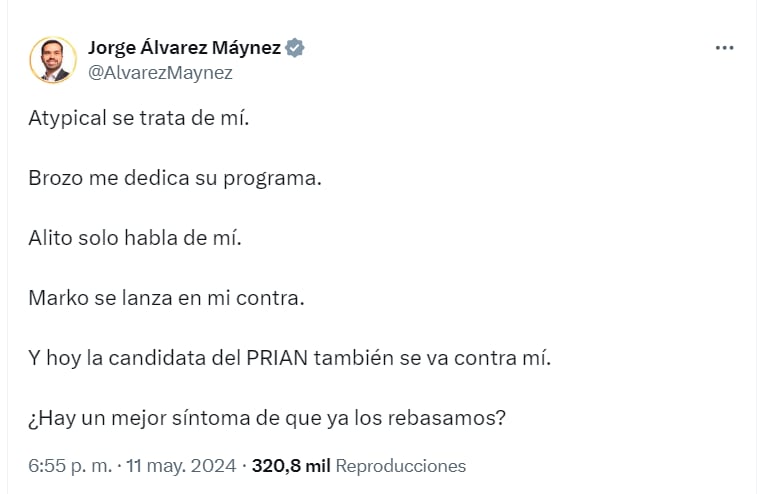 Carlos Alazraki - Jorge Álvarez Máynez - México - 12 de mayo