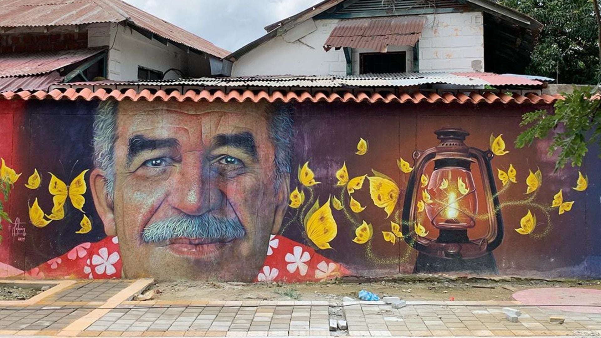 Aracataca, el pueblo donde nació Gabriel García Márquez - crédito @escuelairm/Instagram