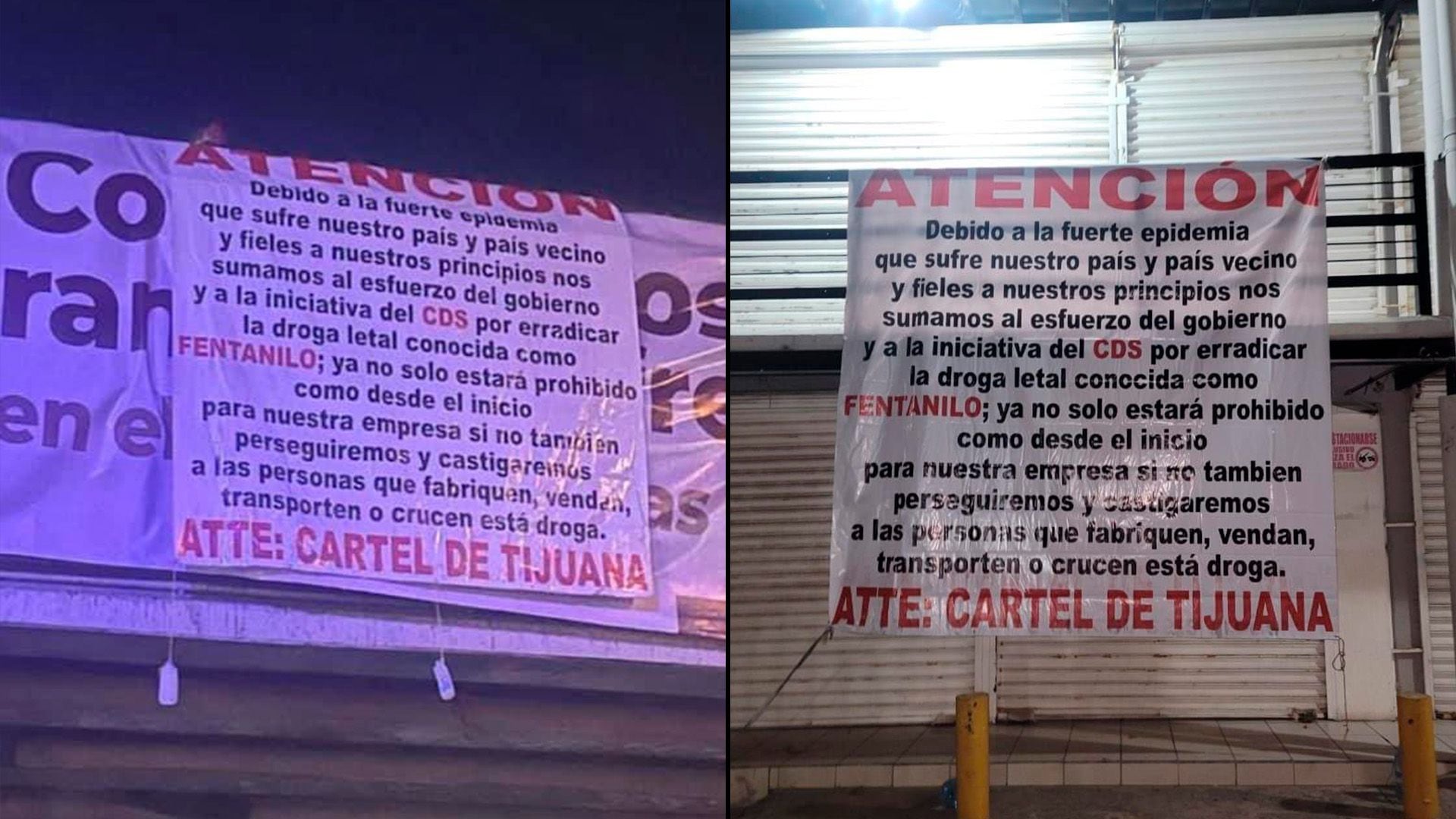 El Cártel de Tijuana anunció que se sumará a la iniciativa del Cártel de Sinaloa 
Fentanilo, Cártel de Sinaloa, Cártel de Tijuana