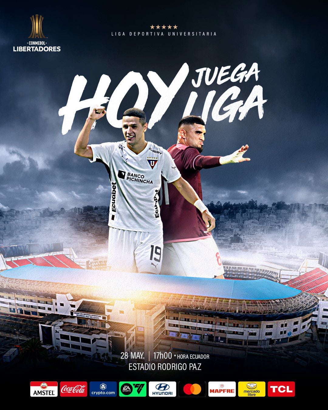 Universitario vs LDU Quito: partido por la Copa Libertadores 2024