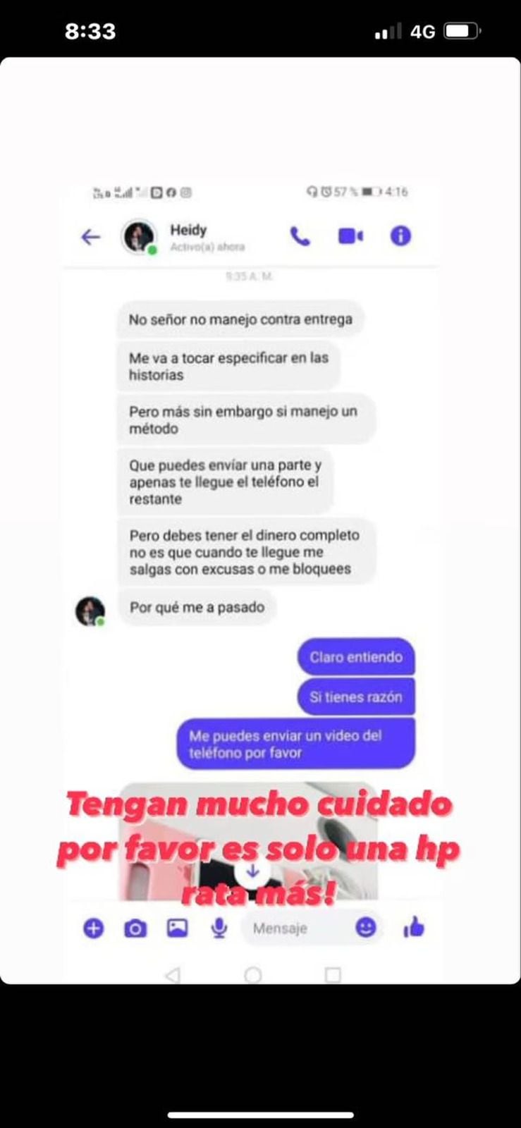 Estafadores fingían vender celulares a nombre de los hermanos de Yeison Jiménez - crédito @yeison_jiménez/Instagram