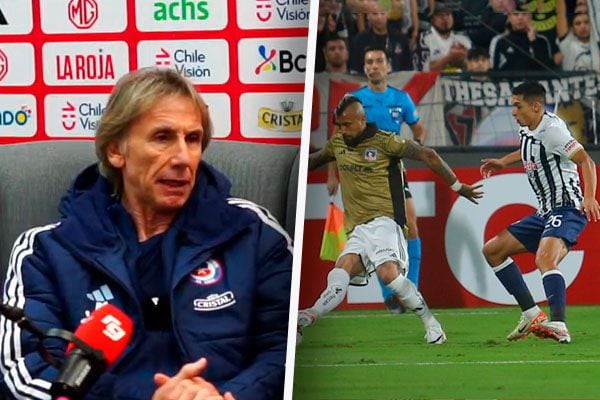 Ricardo Gareca analizó el partido entre Alianza Lima y Colo Colo, en Perú. - Crédito: Difusión